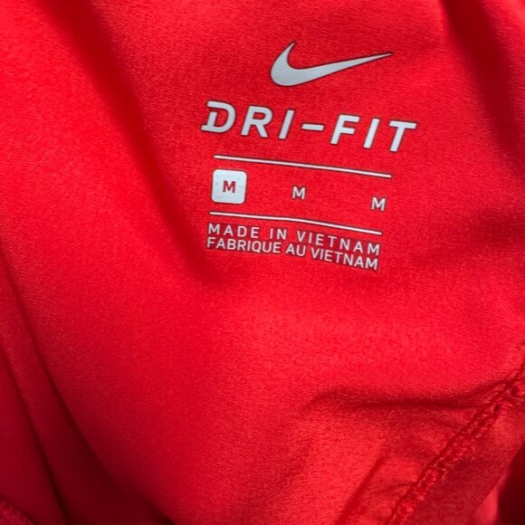 Nike Dri Fit Red Running Shorts Womens Spandex Size Medium - Picture 6 of 6